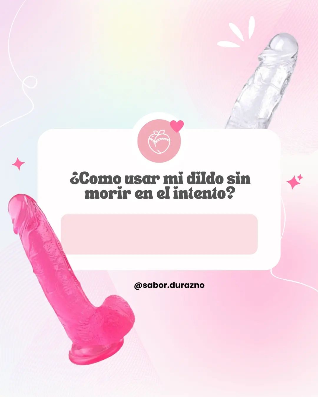 Los dildos se pueden volver tus nuevos mejores amigos - ¡y amantes! | Sabor  Durazno